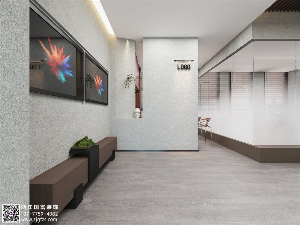 水泥灰極簡風(fēng)辦公室設(shè)計是怎樣的？